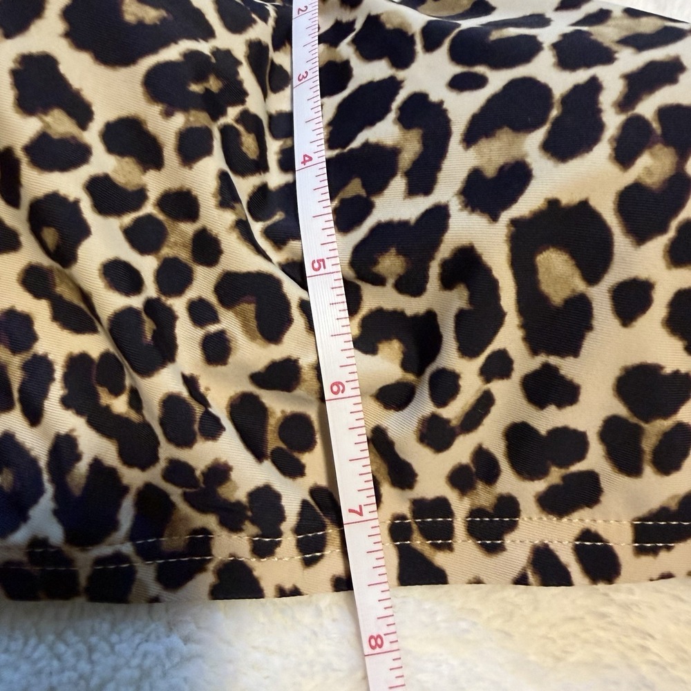 Dkny Women's Cut-Out Animal-Print Bandeau One-Piece Swimsuit  Multi Size 12 - Picture 11 of 11